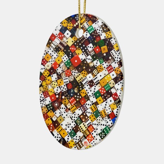 Würfel Keramikornament (Links)