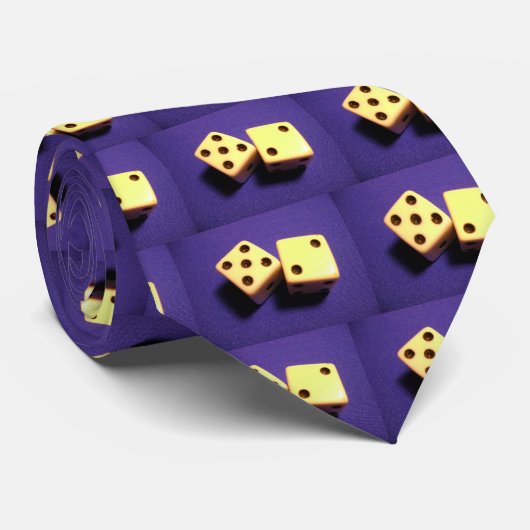 Würfel Krawatte (Gerollt)