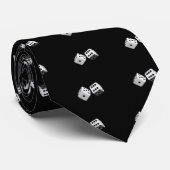 Würfel Krawatte (Gerollt)