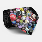 Würfel-Krawatte Krawatte (Gerollt)
