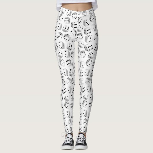 Würfel Leggings (Vorderseite)