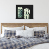 Würfel Leinwanddruck (Insitu (Schlafzimmer))