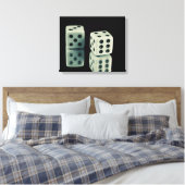 Würfel Leinwanddruck (Insitu (Schlafzimmer))