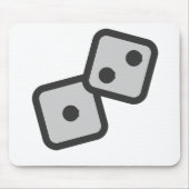 Würfel Mousepad (Vorne)