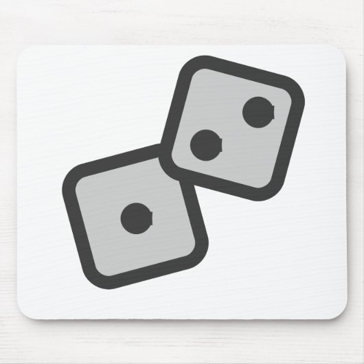 Würfel Mousepad (Vorne)