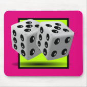 Würfel Mousepad (Vorne)
