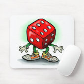 Würfel Mousepad (Mit Mouse)