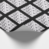 WÜRFEL-MUSTER GESCHENKPAPIER (Ecke)