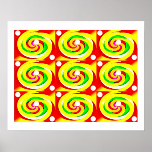 Würfel Poster (Vorne)