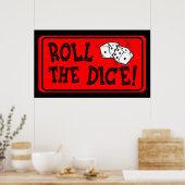 Würfel Poster (Küche)