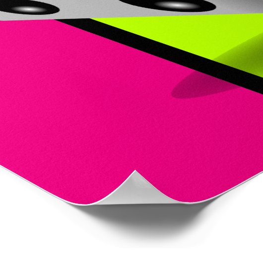 Würfel Poster (Ecke)