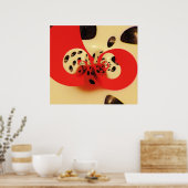 Würfel Poster (Küche)