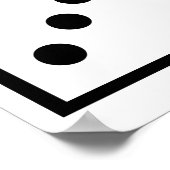 Würfel Poster (Ecke)