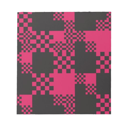 Würfel Quadrat Block Form kreativ Notizblock (Vorderseite)