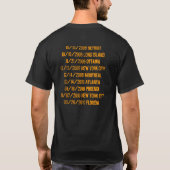 Würfel-Rollenausflug T-Shirt (Rückseite)