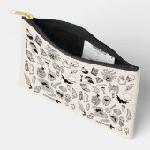 Würfel - Rollenmuster Zubehörtasche (Offen)