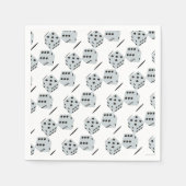 Würfel Serviette (Vorderseite)