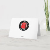 Würfel sind Beileid-Karte Karte (Rückseite)