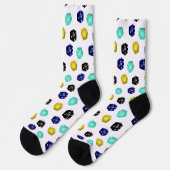 Würfel Socken (Linkes Detail)