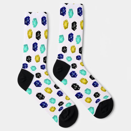 Würfel Socken (Rechts)