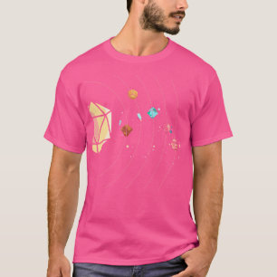 Würfel Sonnensystem 1 T-Shirt