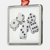 Würfel-Spiele Ornament Aus Metall (Links)