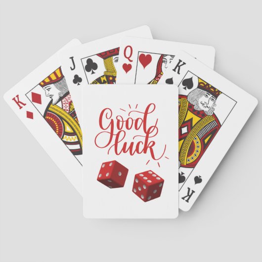 Würfel Spielkarten (Rückseite)