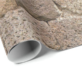 Würfel-Steinwand Geschenkpapier (Rolleneckpunkt)