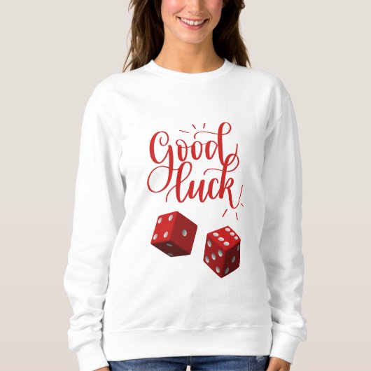 Würfel Sweatshirt (Vorderseite)