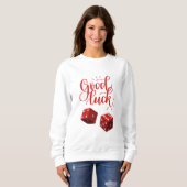 Würfel Sweatshirt (Vorne ganz)