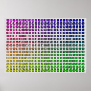 Würfel-Thema II Poster