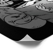 Würfel und Monster Poster (Ecke)