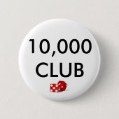 Würfel, VEREIN 10.000 Button (Vorderseite)