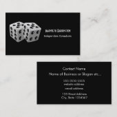 Würfel Visitenkarte (Vorne/Hinten)