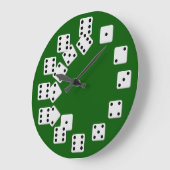 Würfel-Wanduhr Große Wanduhr (Winkel)