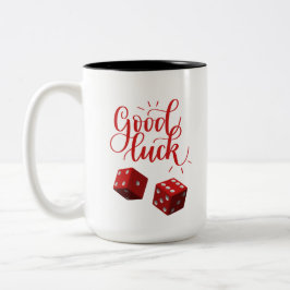 Würfel Zweifarbige Tasse