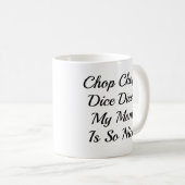 Würfelchen, meine Mutter ist so nett oder deine Na Kaffeetasse (VorderseiteRechts)