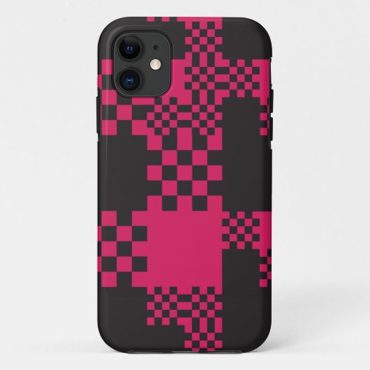 würfelförmige Gestalt Case-Mate iPhone Hülle (Rückseite)