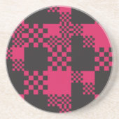 würfelförmige Gestalt Getränkeuntersetzer (Vorne)