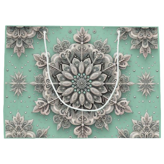 Würfelhocker Große Geschenktüte (Rückseite)