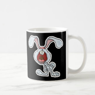 würfeliges Kaninchen Kaffeetasse