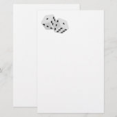 Würfeln Briefpapier (Vorne/Hinten)
