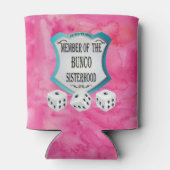 Würfeln Sie mit Ihrer Bunco-Schwesternschaft! Dosenkühler (Rückseite)