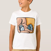 Würfeln T-Shirt (Vorderseite)
