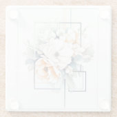 Würfelrahmen Blumen: Untersetzer "Meine Küche" (Rückseite)