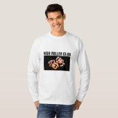 Würfelrolle - Verein-T - Shirt der hohen Rolle (Vorne ganz)