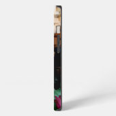 Würfelzentrischer Dunkler Wind iPhone Hülle (Linke Seite)