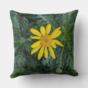 Wurfkissen-Blumenserie-Euryops-Gänseblümchen Kisse Kissen