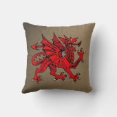 Wurfkissen Drache Kissen (Rückseite)