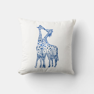 Wurfkissen-Giraffen-Kunst Kissen